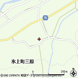 兵庫県丹波市氷上町三原280周辺の地図