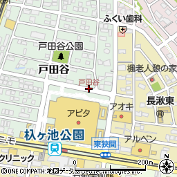 戸田谷周辺の地図