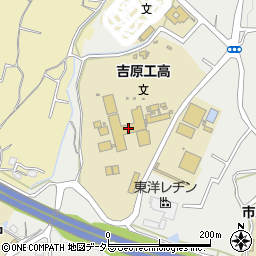 静岡県立吉原工業高等学校周辺の地図