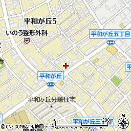 愛知県名古屋市名東区平和が丘5丁目62周辺の地図