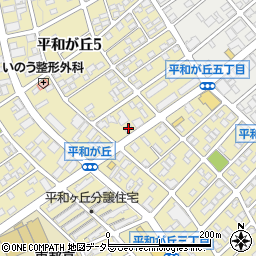 愛知県名古屋市名東区平和が丘5丁目63周辺の地図