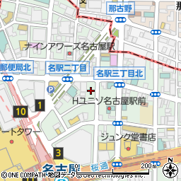 トーマツ（有限責任監査法人）　名古屋事務所周辺の地図