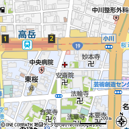 吉川和秀行政書士事務所周辺の地図