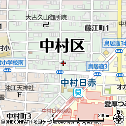 愛知県名古屋市中村区藤江町2丁目56周辺の地図