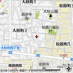 愛知県名古屋市中村区大秋町4丁目6周辺の地図