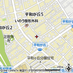 愛知県名古屋市名東区平和が丘5丁目48周辺の地図
