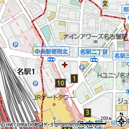 美容皮膚科リゼクリニック名古屋駅前周辺の地図
