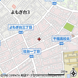 愛知県名古屋市名東区社台1丁目188周辺の地図