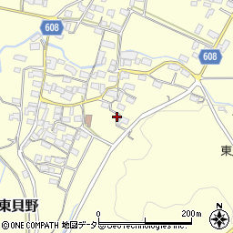 三重県いなべ市北勢町東貝野2947周辺の地図