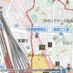 プルデンシャル生命保険株式会社　名古屋中央支社周辺の地図