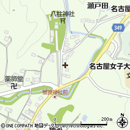 愛知県豊田市猿投町瀬戸田40周辺の地図