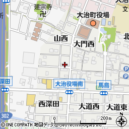 愛知銀行大治支店 ＡＴＭ周辺の地図