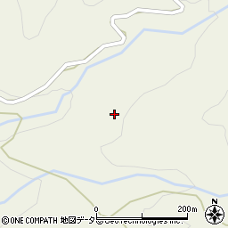 愛知県北設楽郡設楽町西納庫木戸洞周辺の地図