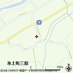 兵庫県丹波市氷上町三原254周辺の地図