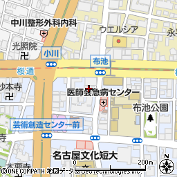 愛知県名古屋市東区葵1丁目2-11周辺の地図