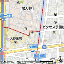 中橋ビル周辺の地図