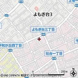 愛知県名古屋市名東区社台1丁目150周辺の地図