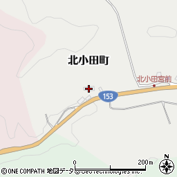 愛知県豊田市北小田町赤羽周辺の地図