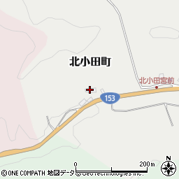 愛知県豊田市北小田町（赤羽）周辺の地図