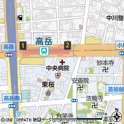 萩原電気株式会社　技術センター技術戦略室・技術管理室・デバイス応用技術部周辺の地図