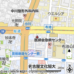 愛知県名古屋市東区葵1丁目2-32周辺の地図