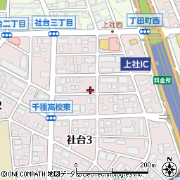 中国飯店周辺の地図