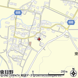 三重県いなべ市北勢町東貝野787周辺の地図