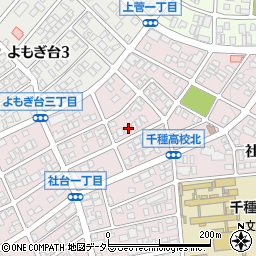 愛知県名古屋市名東区社台1丁目181周辺の地図