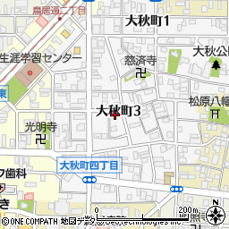 愛知県名古屋市中村区大秋町3丁目40周辺の地図