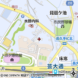 名古屋文化キンダーホルト周辺の地図