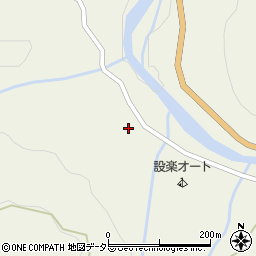 愛知県北設楽郡設楽町西納庫石原周辺の地図