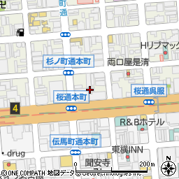 愛知県名古屋市中区丸の内3丁目23周辺の地図