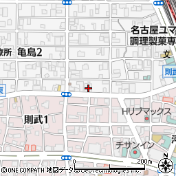 ローレルバンクマシン株式会社　名古屋支店周辺の地図