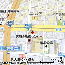 名古屋市立中央看護専門学校周辺の地図