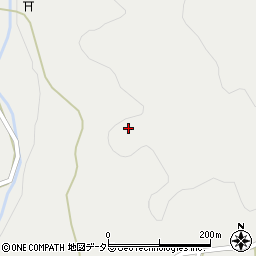 愛知県北設楽郡設楽町津具鞍船周辺の地図