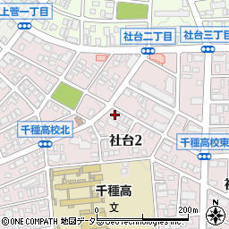 愛知県名古屋市名東区社台2丁目96周辺の地図