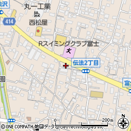 モトサービス富士周辺の地図