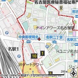 食べ放題 飲み放題 個室肉バル 29○TOKYO 名駅店周辺の地図