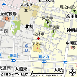 松林寺周辺の地図