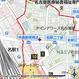 バーデンバーデン 名駅店周辺の地図