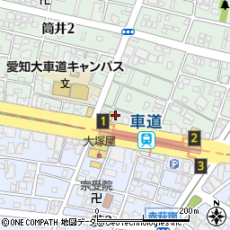 すき家車道駅前店周辺の地図