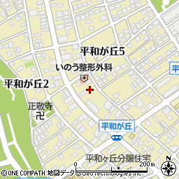 愛知県名古屋市名東区平和が丘5丁目43周辺の地図