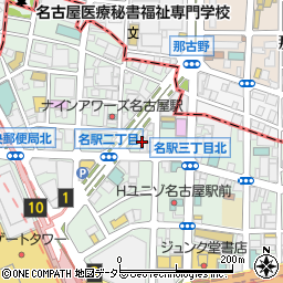 三協化成産業株式会社　名古屋営業部総務部周辺の地図