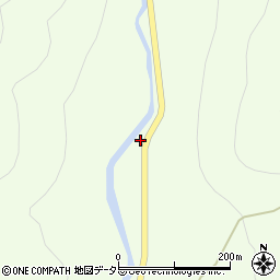 岡山県美作市右手1245周辺の地図