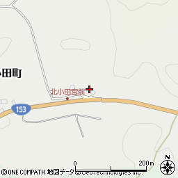 愛知県豊田市北小田町風穴周辺の地図
