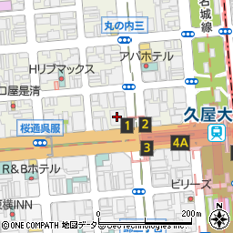 カナフレックスコーポレーション株式会社　名古屋営業所周辺の地図