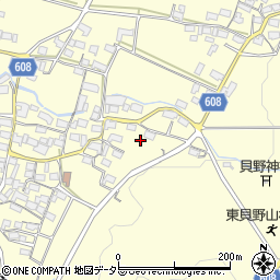 三重県いなべ市北勢町東貝野773周辺の地図