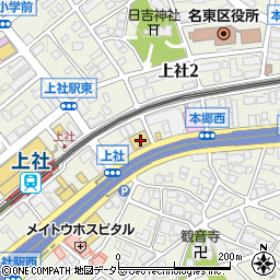 マセラティ名古屋インター周辺の地図
