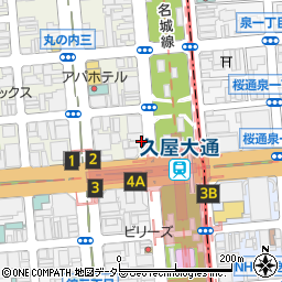 愛知県名古屋市中区丸の内3丁目19周辺の地図