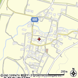 三重県いなべ市北勢町東貝野987周辺の地図